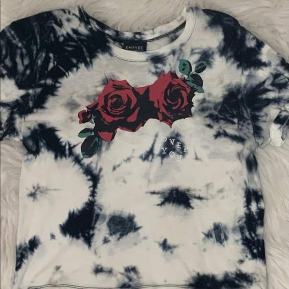 Zumiez Tops - ‘Empyre Yohanna Over You Rose Tie Dye T-Shirt’